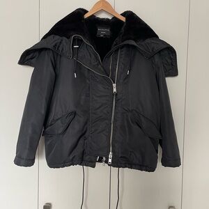 AllSaints Lexi Puffer Jacket Size Medium